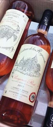 ROSADO CHÂTEAU DE LA REYNAUDIE 2010 Imagen 1